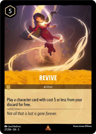Image for Revive (Shimmering Skies) (27/204) - Disney Lorcana