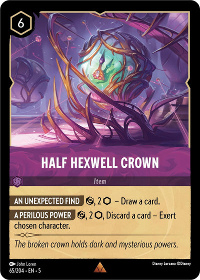 Image for Half Hexwell Crown (Shimmering Skies) (65/204) - Disney Lorcana