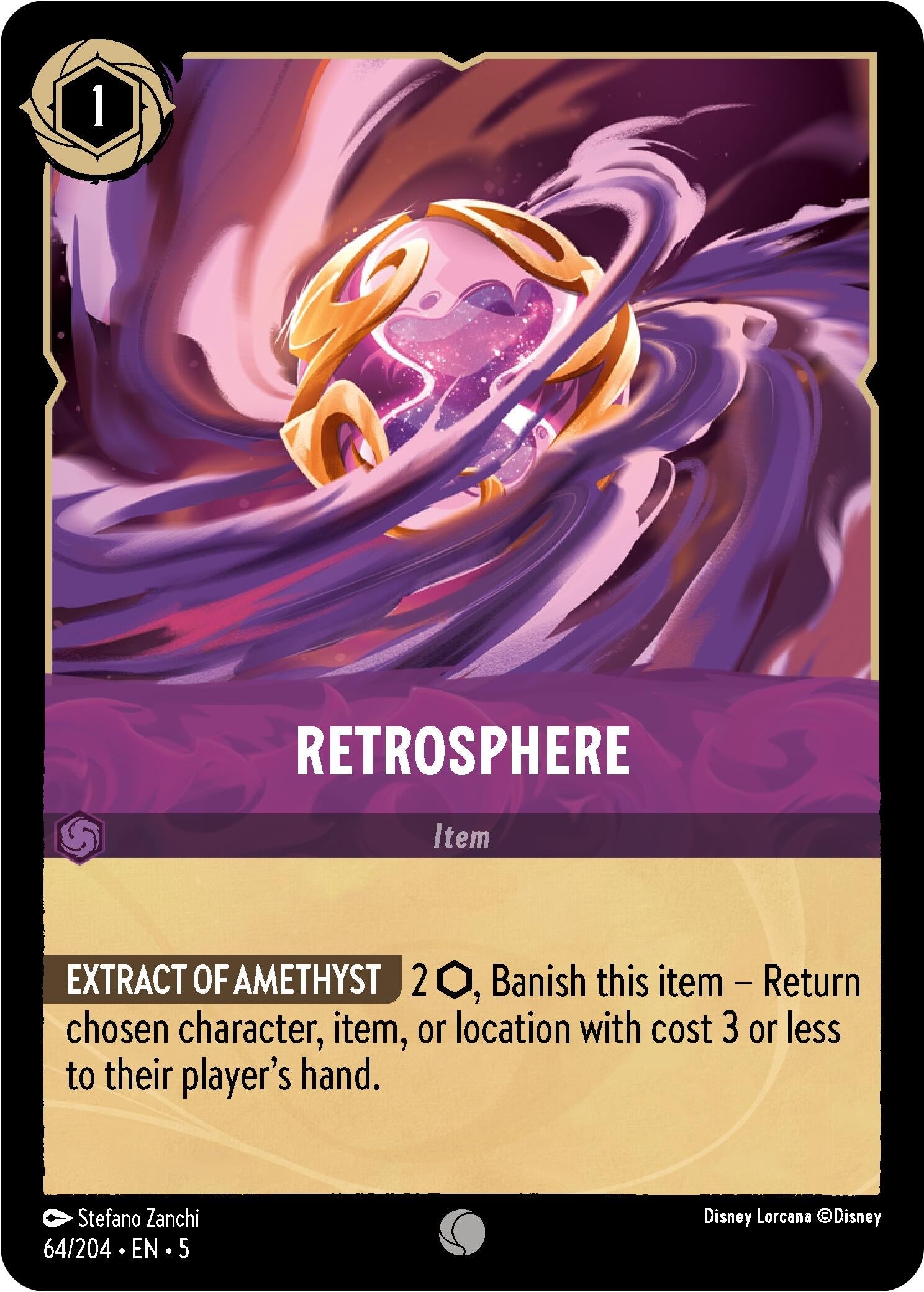 Image for Retrosphere (Shimmering Skies) (64/204) - Disney Lorcana