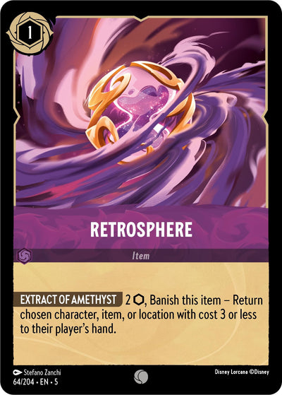 Image for Retrosphere (Shimmering Skies) (64/204) - Disney Lorcana