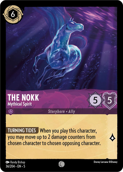 Image for The Nokk - Mythical Spirit (Shimmering Skies) (36/204) - Disney Lorcana