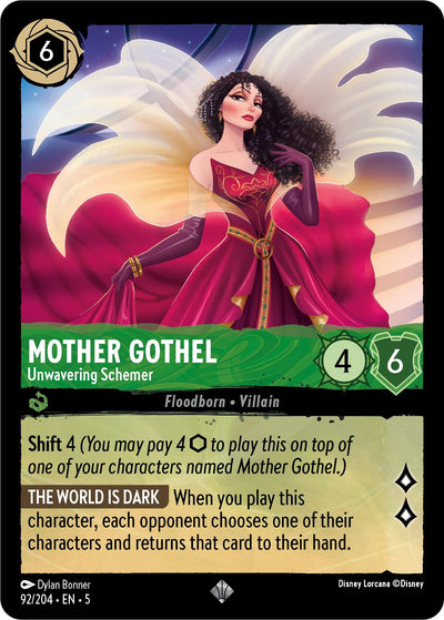 Image for Mother Gothel - Unwavering Schemer (Shimmering Skies) (92/204) - Disney Lorcana