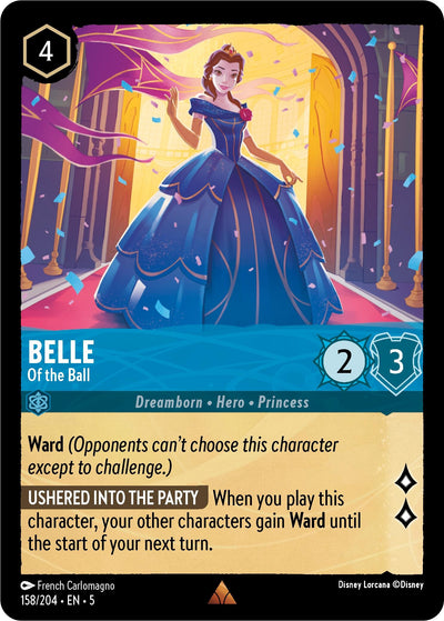 Image for Belle - Of the Ball (Shimmering Skies) (158/204) - Disney Lorcana
