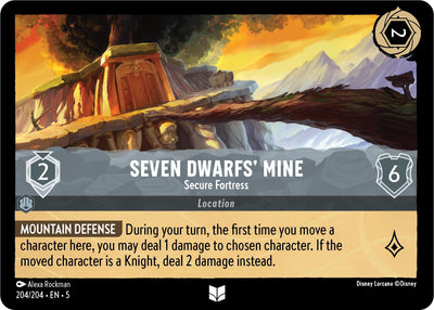 Image for Seven Dwarfs' Mine - Secure Fortress (Shimmering Skies) (204/204) - Disney Lorcana