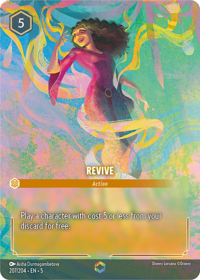 Image for Revive (Enchanted) (Shimmering Skies) (207/204) - Disney Lorcana