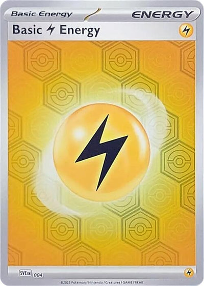 Image for Basic Lightning Energy (SV: Shrouded Fable) (4) - Pokemon
