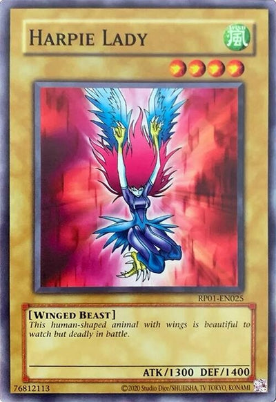 Image for Harpie Lady (Retro Pack (2020 Date Reprint)) (RP01-EN025) - YuGiOh