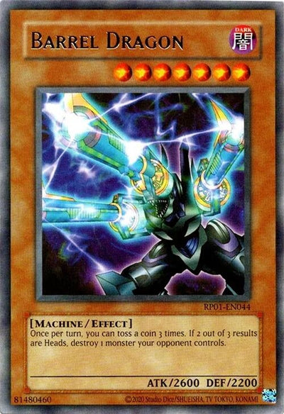 Image for Barrel Dragon (Retro Pack (2020 Date Reprint)) (RP01-EN044) - YuGiOh