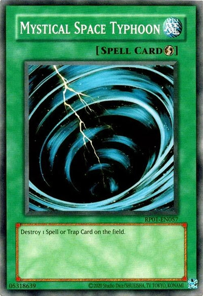 Image for Mystical Space Typhoon (Retro Pack (2020 Date Reprint)) (RP01-EN057) - YuGiOh