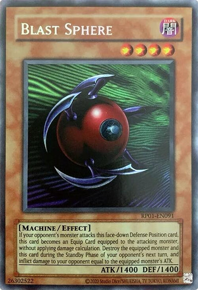 Image for Blast Sphere (Retro Pack (2020 Date Reprint)) (RP01-EN091) - YuGiOh