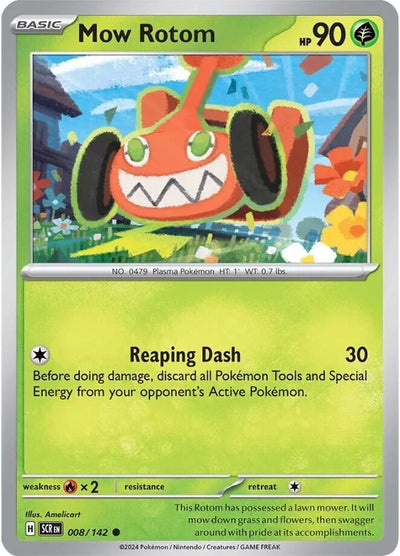 Image for Mow Rotom (SV07: Stellar Crown) (008/142) - Pokemon