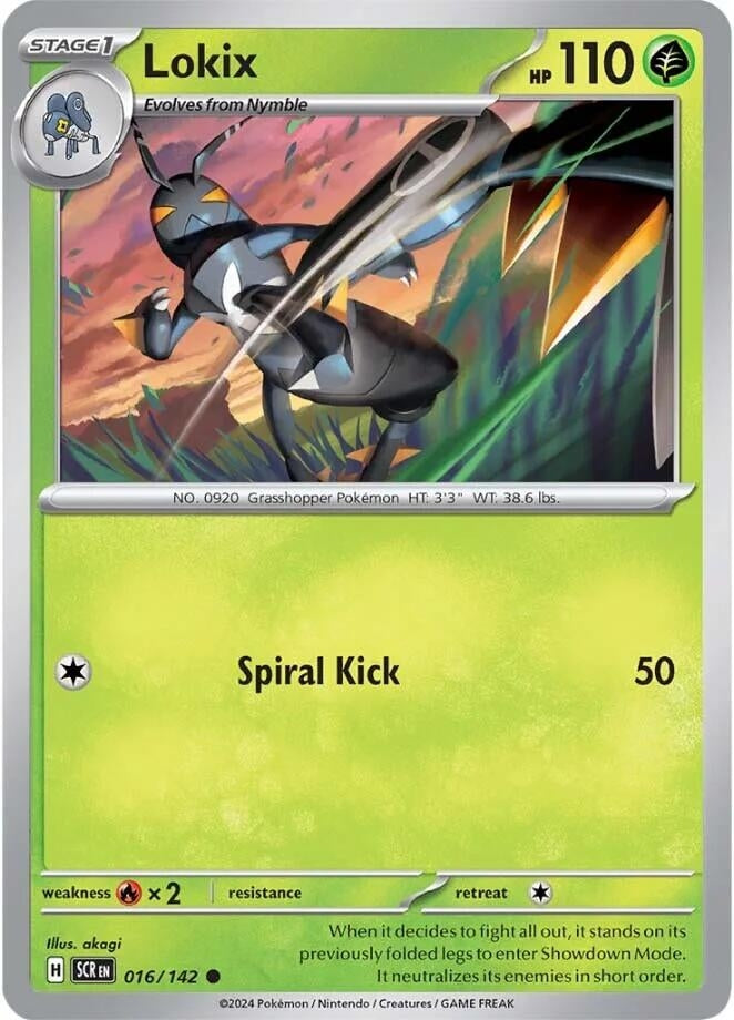 Image for Lokix (SV07: Stellar Crown) (016/142) - Pokemon