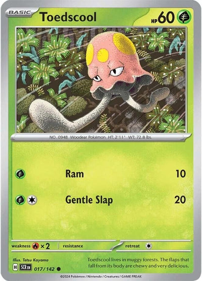 Image for Toedscool (SV07: Stellar Crown) (017/142) - Pokemon