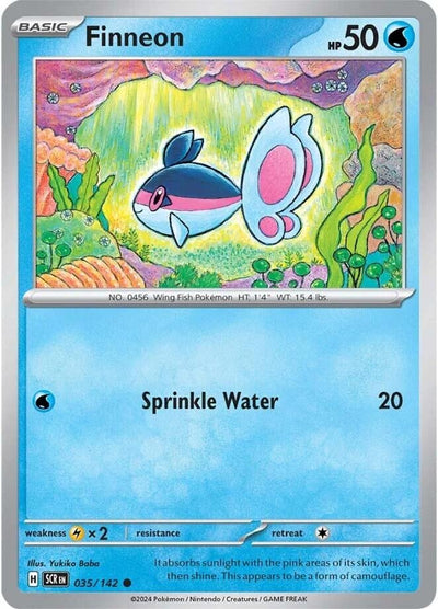 Image for Finneon (SV07: Stellar Crown) (035/142) - Pokemon