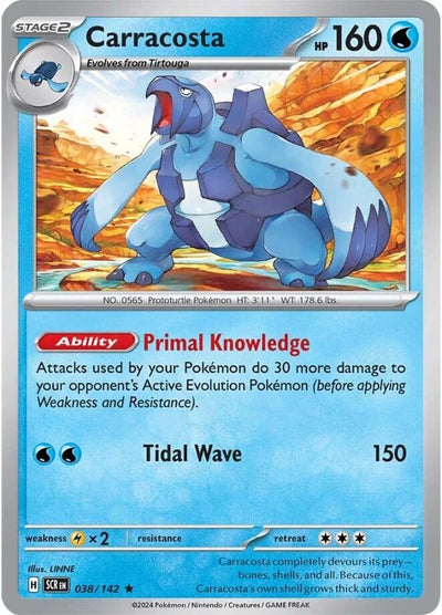 Image for Carracosta (SV07: Stellar Crown) (038/142) - Pokemon