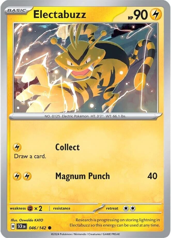 Image for Electabuzz (SV07: Stellar Crown) (046/142) - Pokemon