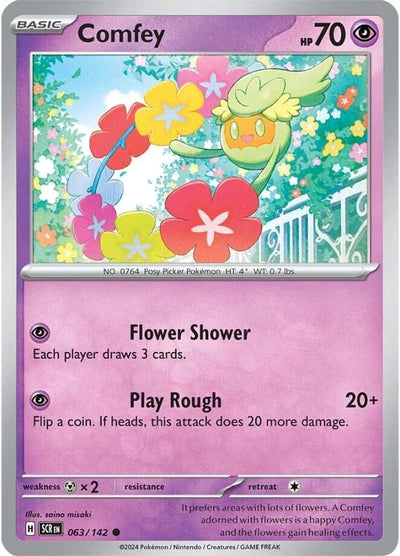Image for Comfey (SV07: Stellar Crown) (063/142) - Pokemon