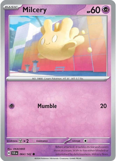 Image for Milcery (SV07: Stellar Crown) (064/142) - Pokemon