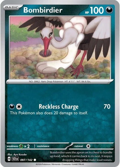 Image for Bombirdier (SV07: Stellar Crown) (097/142) - Pokemon