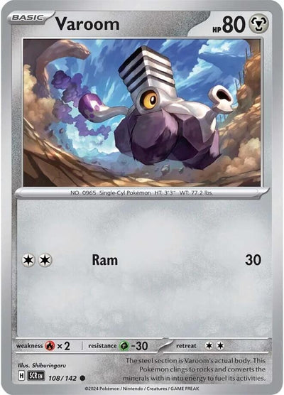Image for Varoom (SV07: Stellar Crown) (108/142) - Pokemon