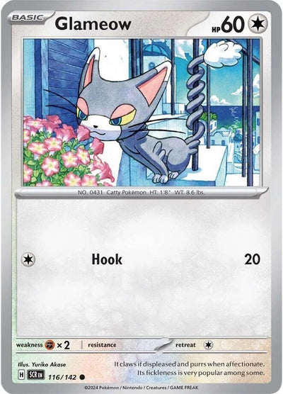 Image for Glameow (SV07: Stellar Crown) (116/142) - Pokemon