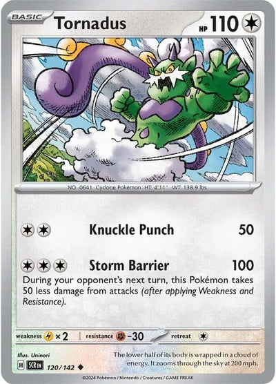 Image for Tornadus (SV07: Stellar Crown) (120/142) - Pokemon