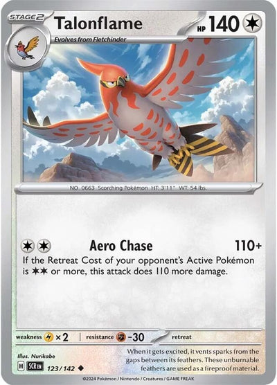 Image for Talonflame (SV07: Stellar Crown) (123/142) - Pokemon