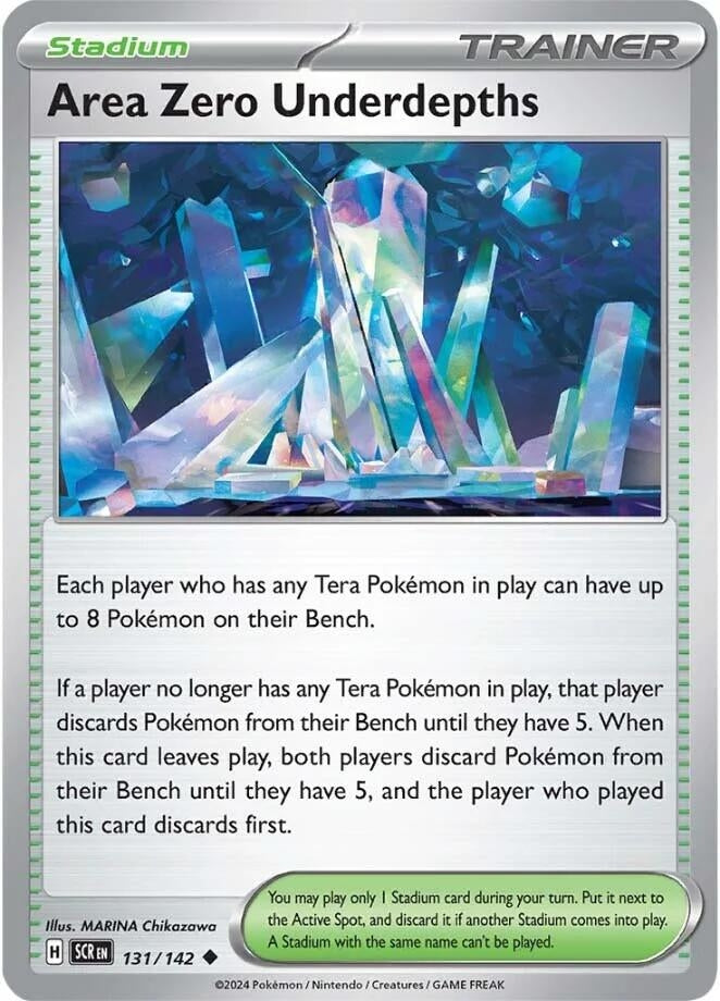 Image for Area Zero Underdepths (SV07: Stellar Crown) (131/142) - Pokemon