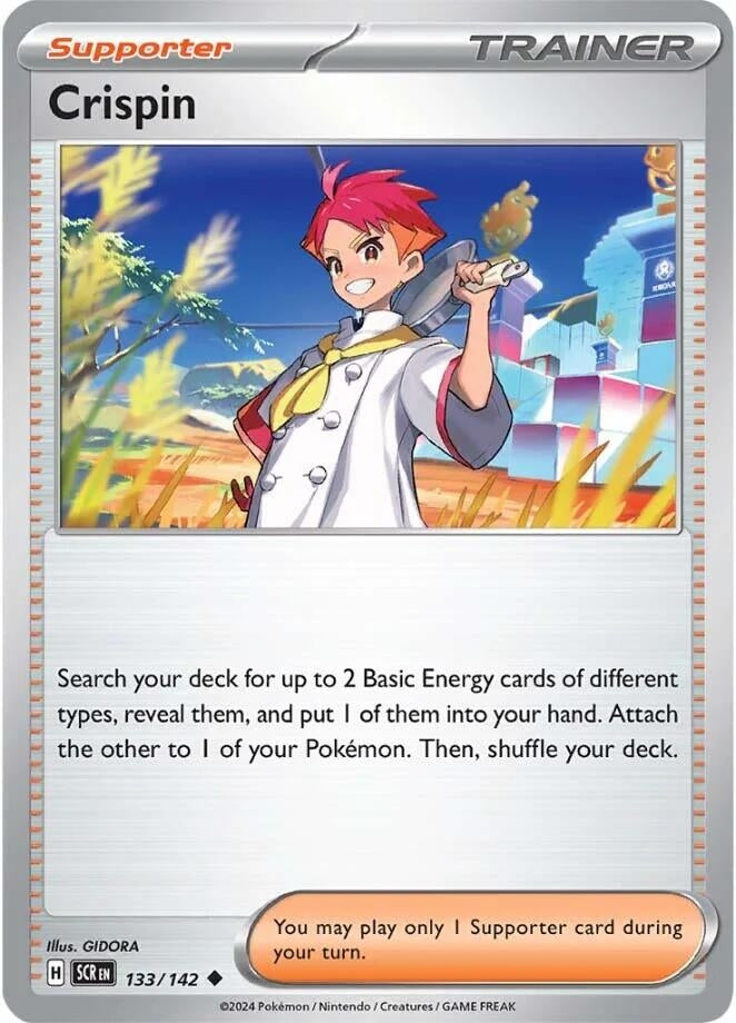 Image for Crispin (SV07: Stellar Crown) (133/142) - Pokemon
