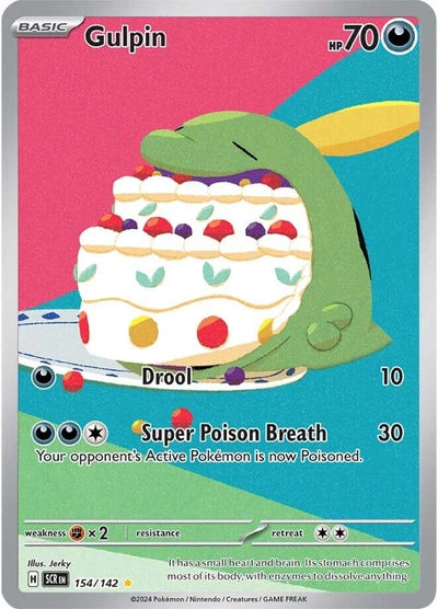 Image for Gulpin (SV07: Stellar Crown) (154/142) - Pokemon