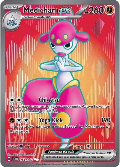 Image for Medicham ex (SV07: Stellar Crown) (161/142) - Pokemon
