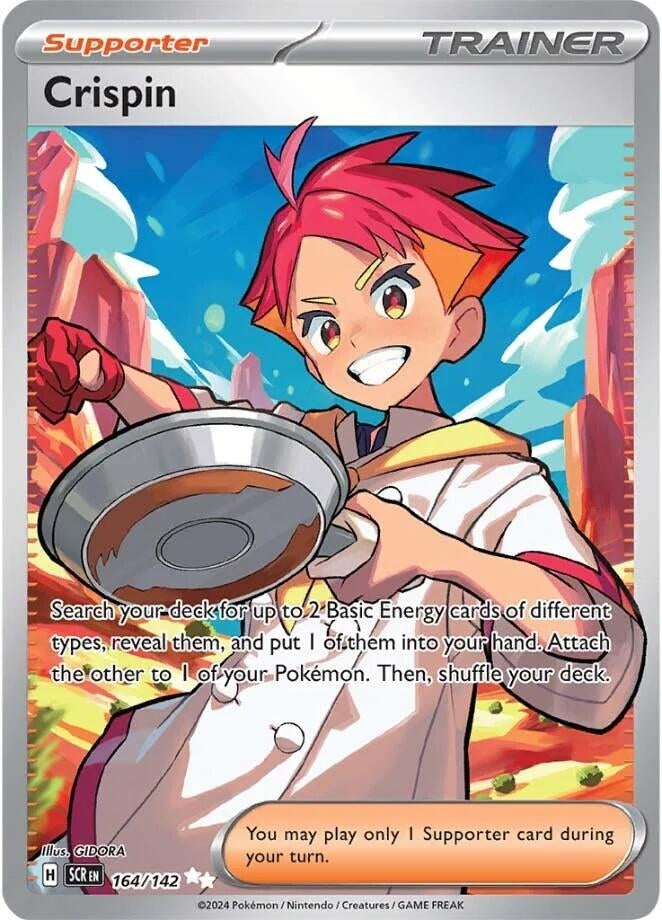 Image for Crispin (SV07: Stellar Crown) (164/142) - Pokemon