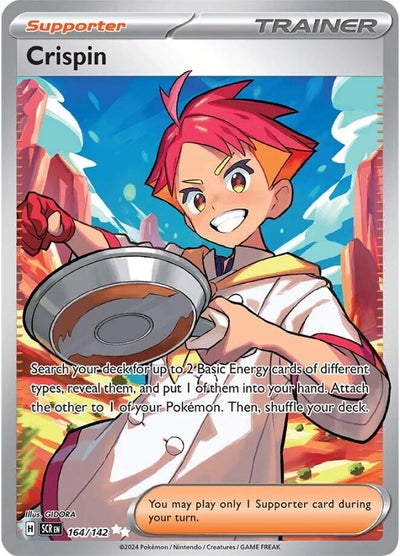 Image for Crispin (SV07: Stellar Crown) (164/142) - Pokemon