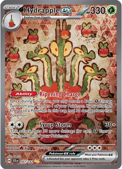 Image for Hydrapple ex (SV07: Stellar Crown) (167/142) - Pokemon