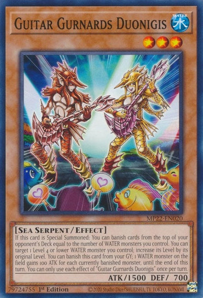 Guitar Gurnards Duonigis (2022 Tin of the Pharaoh's Gods) (MP22-EN020)