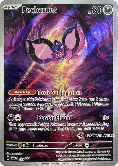 Image for Pecharunt - 129 (Pokemon Center Exclusive) (SV: Scarlet & Violet Promo Cards) (129) - Pokemon