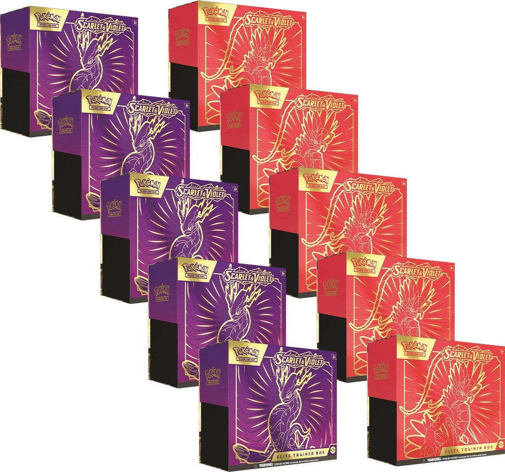 Scarlet & Violet Elite Trainer Box Case (SV1)