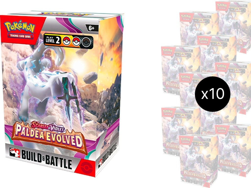Paldea Evolved Build & Battle Box Display (PAL)