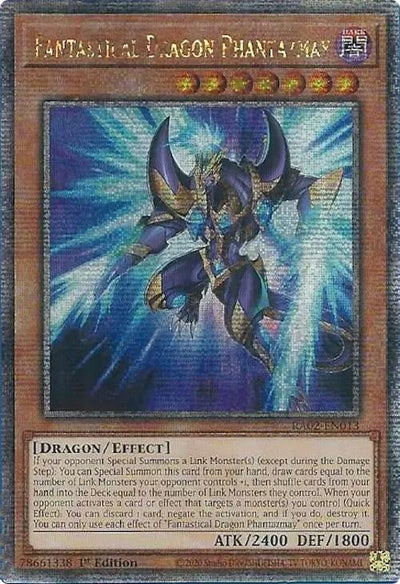 Fantastical Dragon Phantazmay (Alternate Art) (Quarter Century Secret Rare) (25th Anniversary Rarity Collection II) (RA02-EN013)