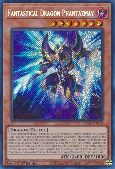 Fantastical Dragon Phantazmay (Alternate Art) (Secret Rare) (25th Anniversary Rarity Collection II) (RA02-EN013)