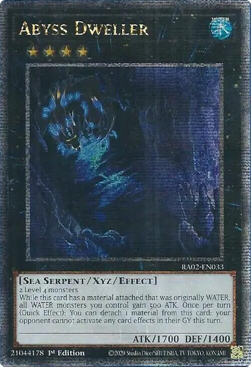 Abyss Dweller (Quarter Century Secret Rare) (25th Anniversary Rarity Collection II) (RA02-EN033)