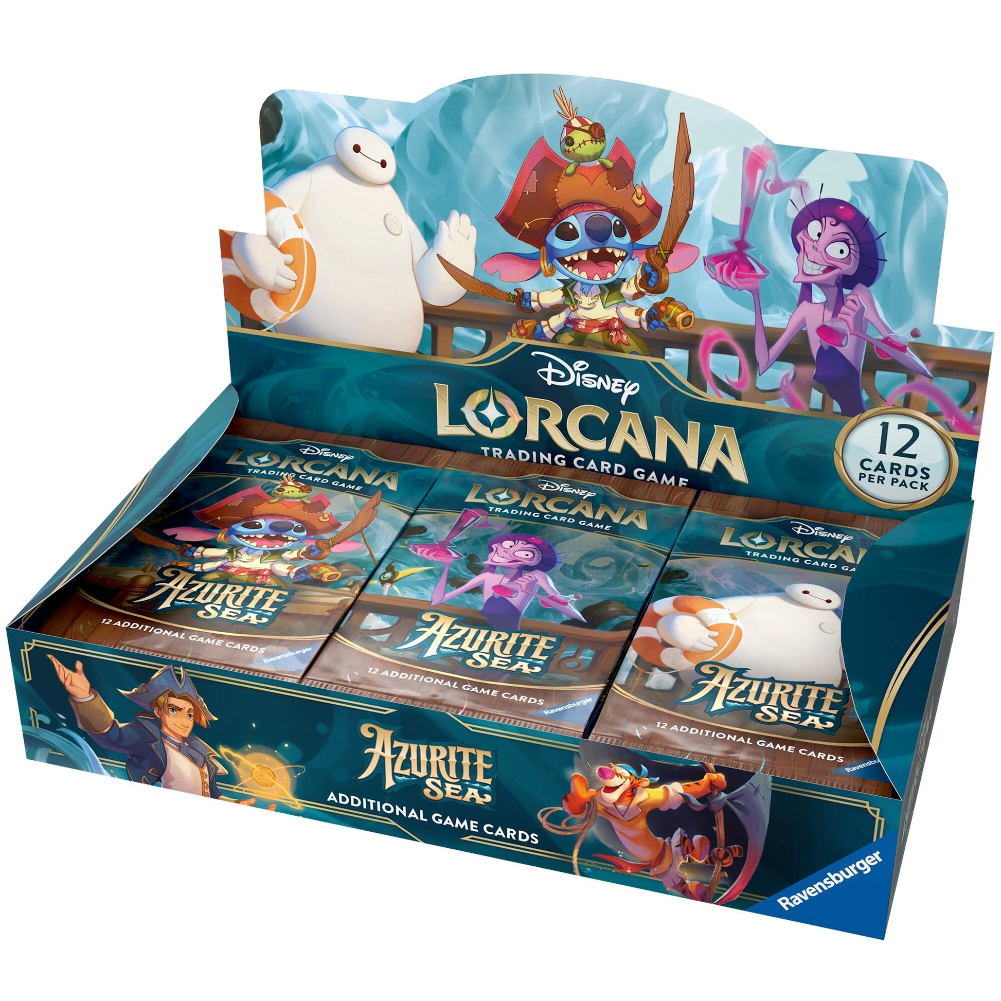 Image for Disney Lorcana: Azurite Sea Booster Box - Disney Lorcana