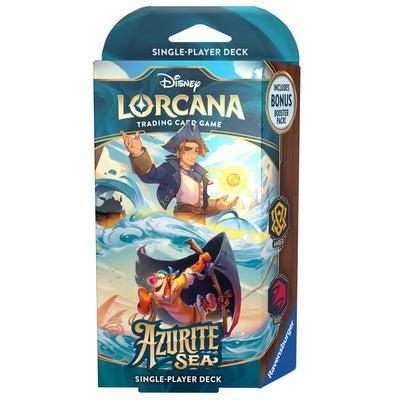 Image for Disney Lorcana: Azurite Sea Starter Deck (Amber & Ruby) - Disney Lorcana