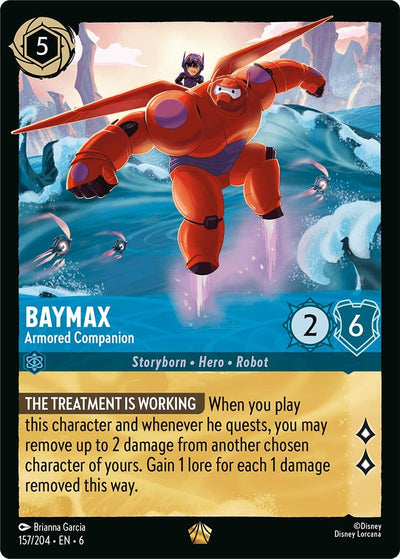 Image for Baymax - Armored Companion (Azurite Sea) (157/204) - Disney Lorcana
