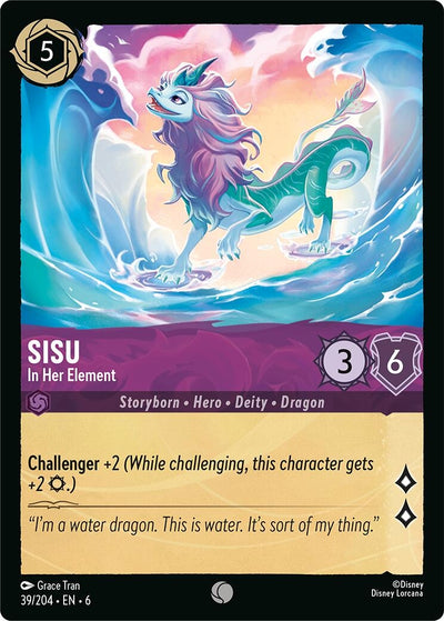 Image for Sisu - In Her Element (Azurite Sea) (39/204) - Disney Lorcana