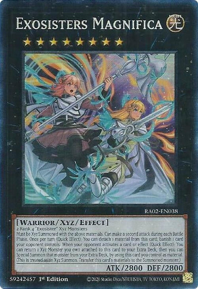 Exosisters Magnifica (PCR) (25th Anniversary Rarity Collection II) (RA02-EN038)