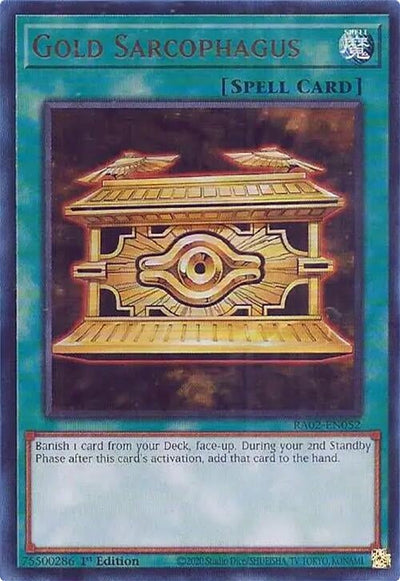 Gold Sarcophagus (UR) (25th Anniversary Rarity Collection II) (RA02-EN052)