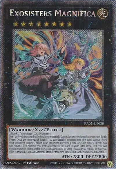 Exosisters Magnifica (Platinum Secret Rare) (25th Anniversary Rarity Collection II) (RA02-EN038)