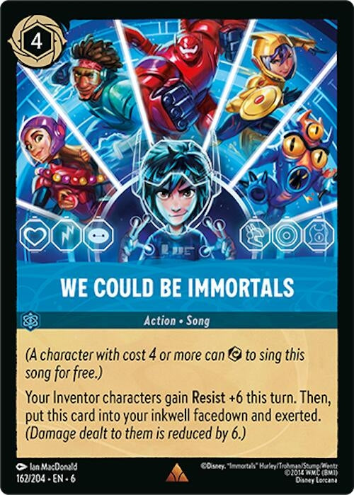 Image for We Could Be Immortals (Azurite Sea) (162/204) - Disney Lorcana