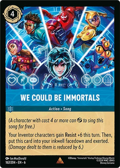 Image for We Could Be Immortals (Azurite Sea) (162/204) - Disney Lorcana